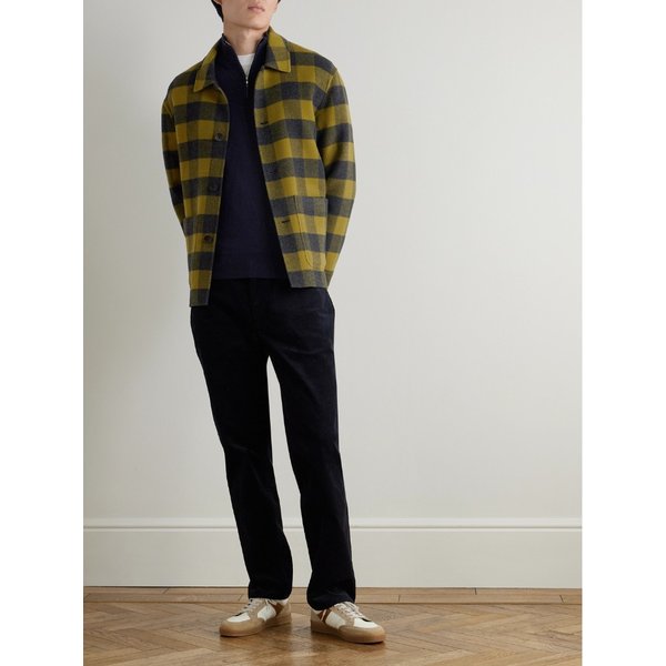 미스터 피 메리노 울 하프 집업 스웨터 46376663162890206