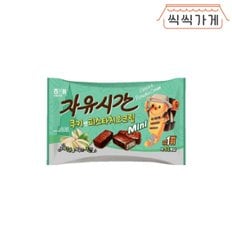 씩씩가게 자유시간미니 쿠키앤피스타치오크림 400g