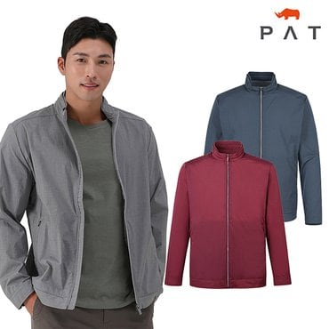 PAT [PAT남성] 남성 시보리 배색 펀칭 점퍼_1G31353