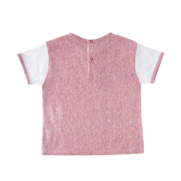 [여주점] [오프라벨 여주점] 밍크뮤 (IV) 소프트컬러배색티셔츠 ( 35315-332-04)