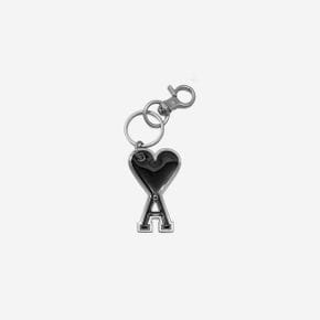 하트 로고 키링 블랙 아미 de Coeur Keyring Black