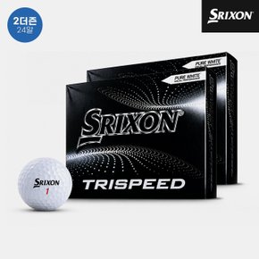 2더즌 24알 스릭슨 트라이스피드26 골프볼 퓨어 화이트 3피스 소프트 우레탄 커버