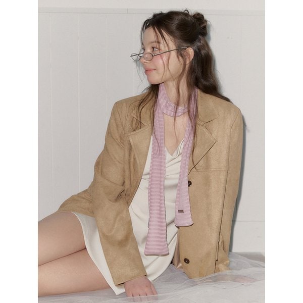 미즈 스트라이프 머플러