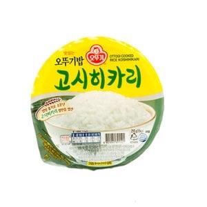  오뚜기 맛있는 즉석밥 고시히카리 210g 24입