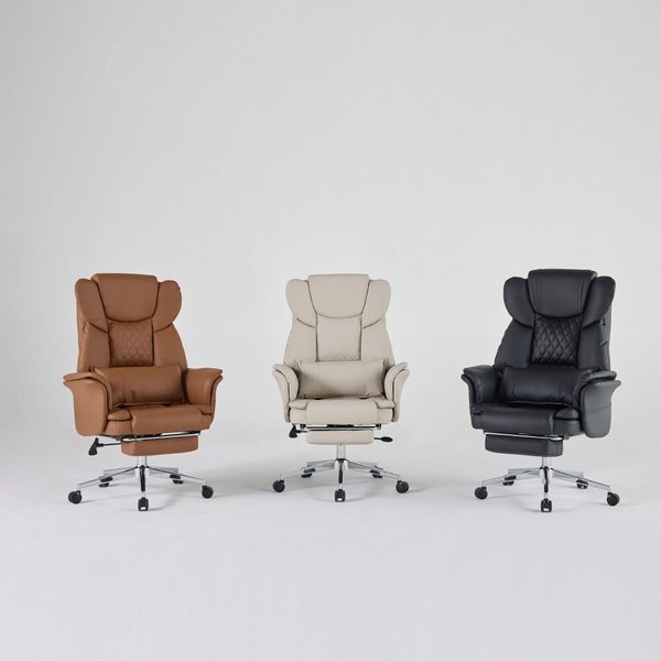 [동서가구] 나오미 리클라이너 침대형 사무용 중역 의자 DF925907