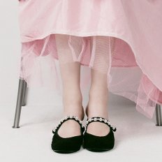 Flower Pearl Strap Maryjane Shoes_VH249OSO002M