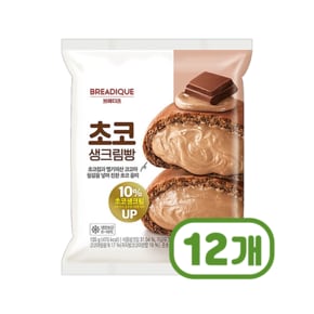 브레디크 초코생크림빵 간식베이커리 135g x 12개