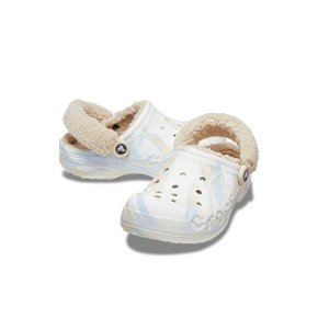 [Unisex] 공용 BAYA LINED FUZZ STRAP MARBLED CLG WHM (23FUCL209241)