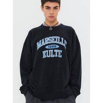 쿨트 M-COLLEGE CREWNECK BLACK