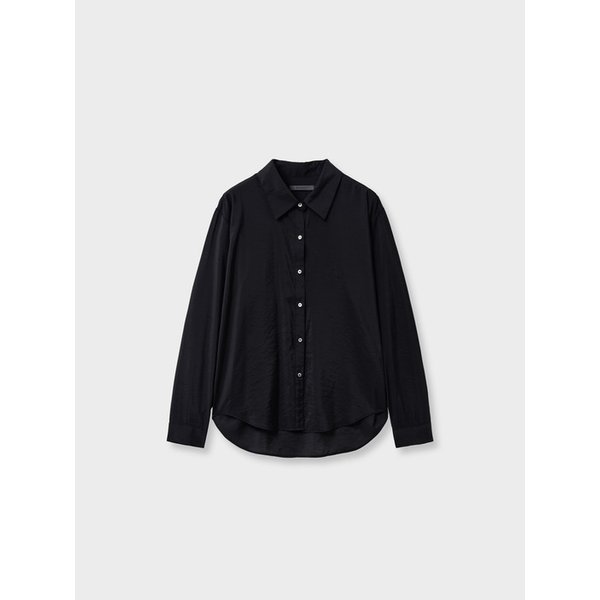 silk shirt_black