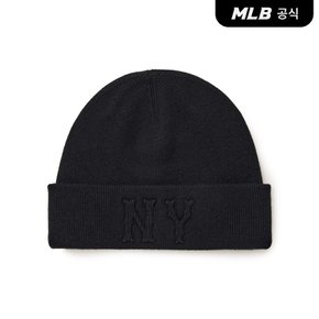 [코리아공식] NY 쿠퍼스 엠보 로고 미드 비니 NY (Black)