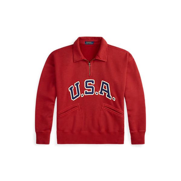 남성 빈티지핏 USA 칼라 스웨트셔츠(MNPOKNI16824562600)