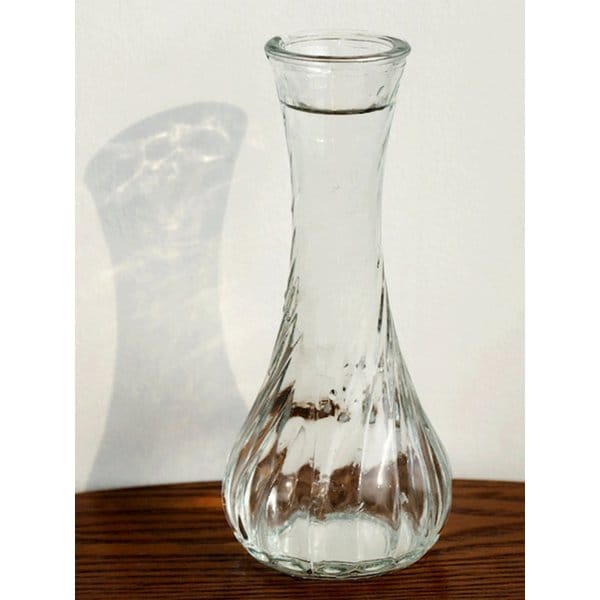 한송이 사선 미니 유리 화병