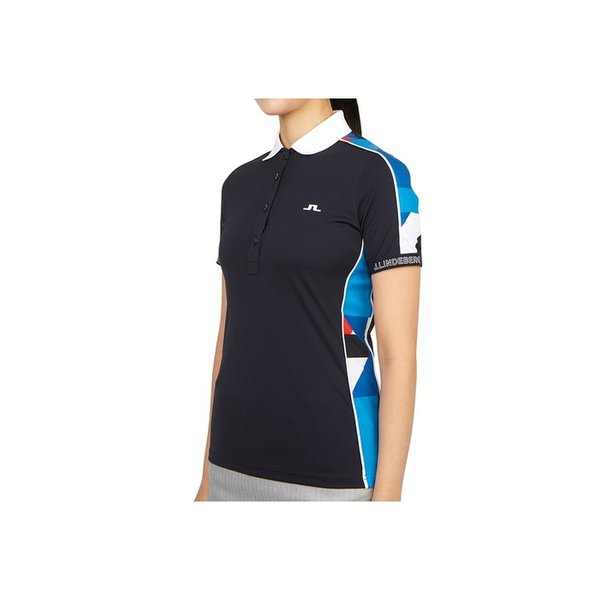 J.LINDEBERG 제이린드버그 여성 골프웨어 반팔티셔츠 GWJT07573 6855