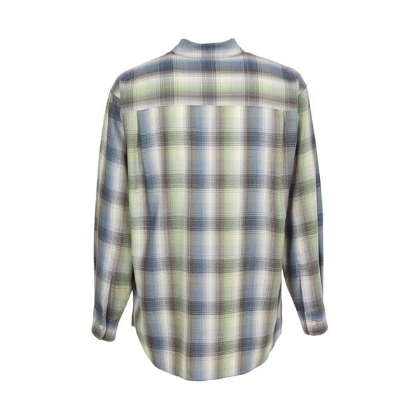 [부산점] 체크 남성 셔츠 A25AS01LC BLUE GREEN