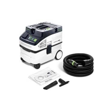  FESTOOL 페스툴 이동식 집진기 CLEANTEC CT 15 E 컴팩트 청소기 정전기방지호스 15L 577416