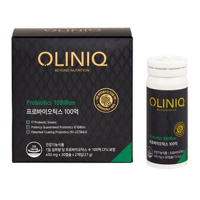 [OLINIQ] 프로바이오틱스 100억 (450mg x 30캡슐 2개입 60일분)_56719