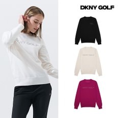 [DKNY GOLF] 24FW 여성 울블렌디드 니트 2종