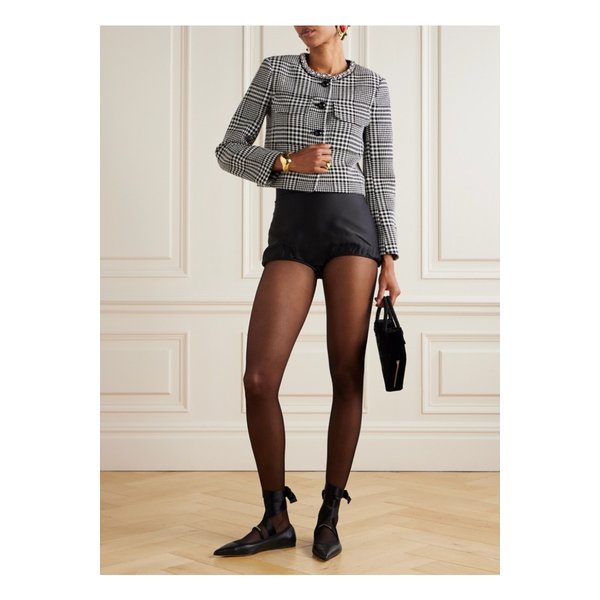 크리스털 장식 하운즈투스 재킷 그레이 46376663162843236