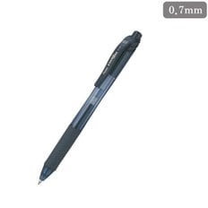 펜텔 에너겔X 메탈포인트 볼펜(0.7mm) 흑색 1EA_W80E1FD