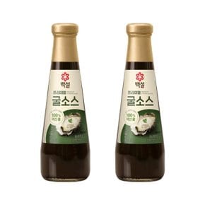 백설 남해 굴소스 350g x2개