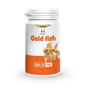 아쿠아플러스 프라임 금붕어 국내산 사료 150g