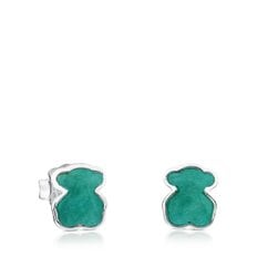 Silver New Color Earrings with Amazonite/귀걸이/615433540