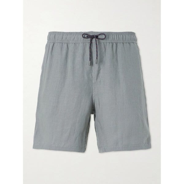 시즈 코드-2 스트레이트 레그 헴프 드로우스트링 쇼츠 46376663162991045