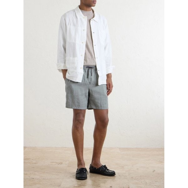 시즈 코드-2 스트레이트 레그 헴프 드로우스트링 쇼츠 46376663162991045