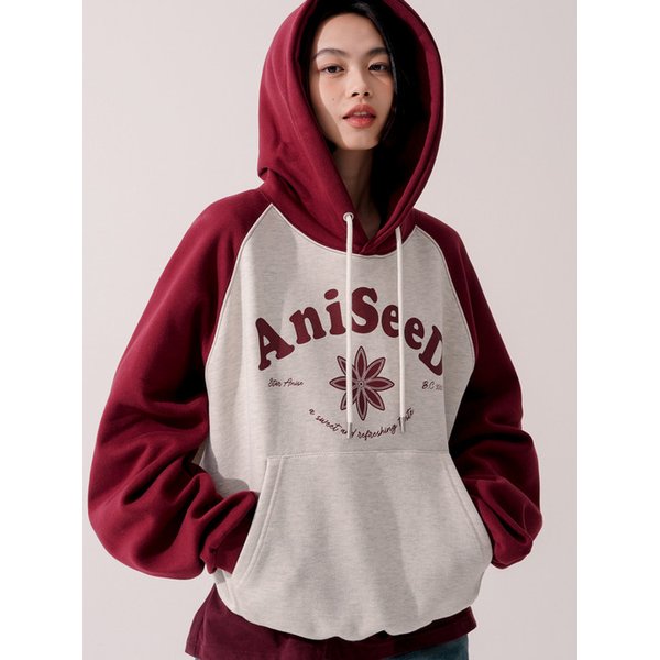 아니시드 레글런 후드 오트밀 JYHD3588