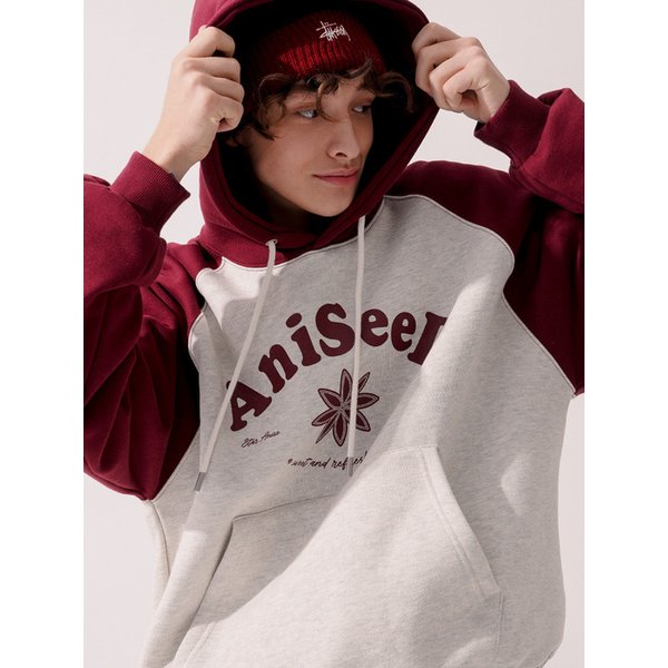 아니시드 레글런 후드 오트밀 JYHD3588