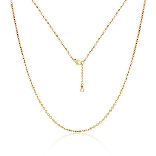 [모룬] 18K 베이직 함마링 5푼 체인 목걸이 MON40035