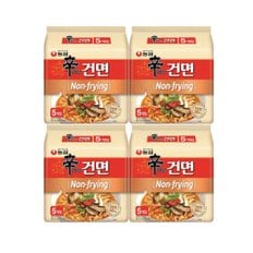 신라면 건면 5입 x 4개