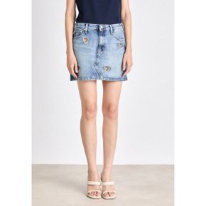 4977945 Tommy Hilfiger IZZIE SKIRT - Denim skirt denim medium