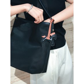SIAC3116 Lambskin Horse Charm_Black