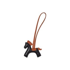 SIAC3116 Lambskin Horse Charm_Black