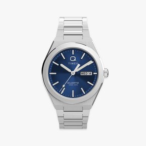 Q TIMEX 컨티넨탈 데이데이트 레트로시계 39mm