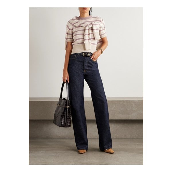 포벨로 스트라이프 캐시미어 스웨터 멀티 46376663162891062