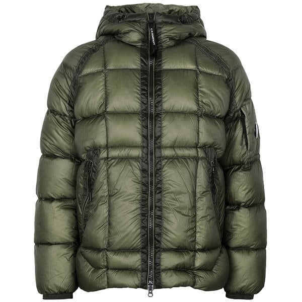 [부산점] 씨피컴퍼니 25FW 그린 DD 쉘 후드 덕 다운 자켓 19CMOW702A 110416A 652