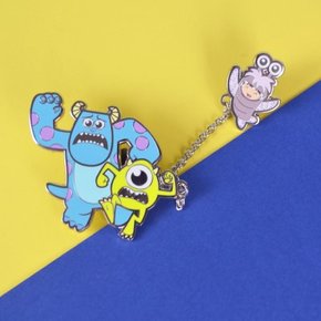 몬스터 주식회사 체인뱃지 / Disney Pixar Monsters Inc chain Badge