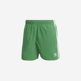  아디다스 아디컬러 클래식 스프린터 쇼츠 그린 - KR 사이즈 Adidas Adicolor Classic Sprinter S