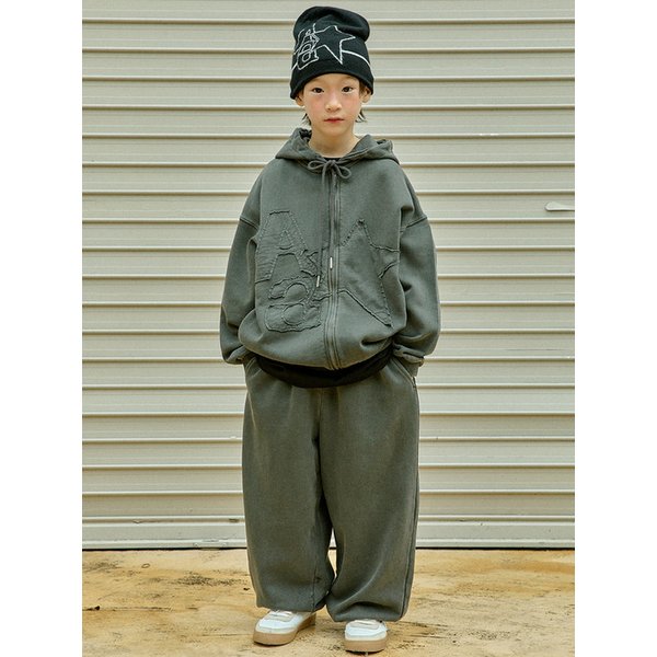 아플리케 피그 조거 팬츠_1COLOR (S-MOM)