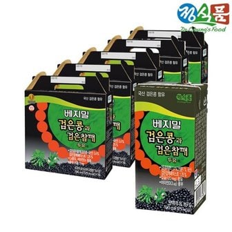 베지밀 검은콩과 검은참깨 190mlx80팩