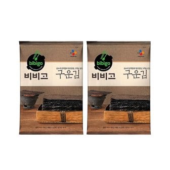 CJ제일제당 명가 담백구운김 10g x2개