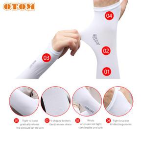 OTOM 오토바이 아이스 슬리브 자외선 차단 쿨 슬리브 암 가드 자외선 차단 야외 드라이브 스포츠 사이클링