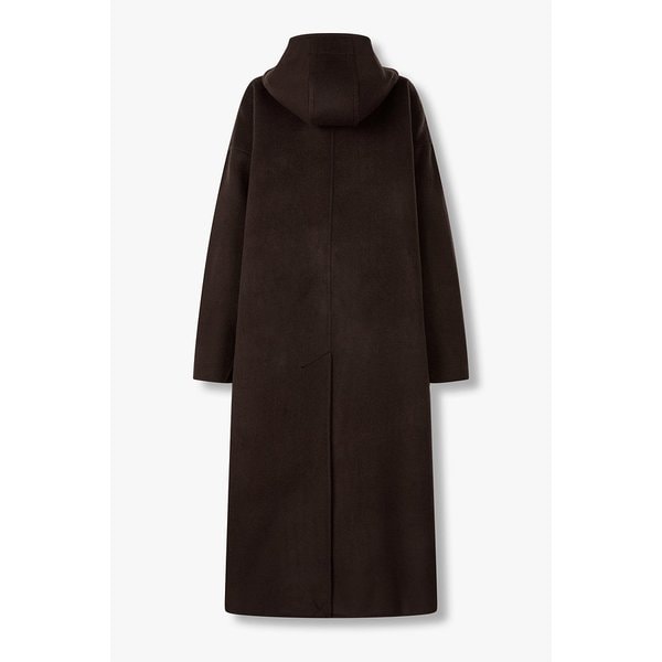 히든버튼 후드 오버핏 코트 9105411222071