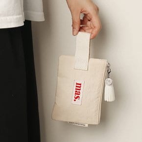 Mini strap pouch _ Solid 베이지