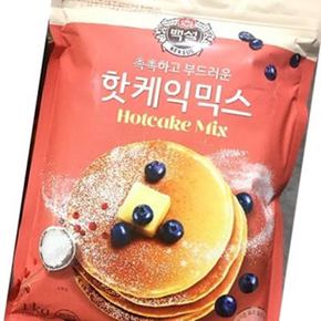 (1kg) 핫케이크가루 핫케잌가루 핫케이크 믹스 가정용 핫케이크 반죽