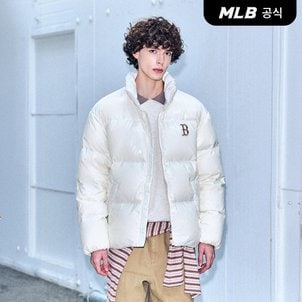 MLB [엠엘비코리아공식] 유광 커브 패딩 BOS (D.Cream)