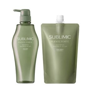 서브리믹 휀테 포르테 샴푸 500ml 비듬용+ 리필 450ml 비듬용